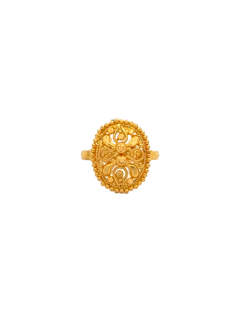 Gold Baby Ring 22 Karat