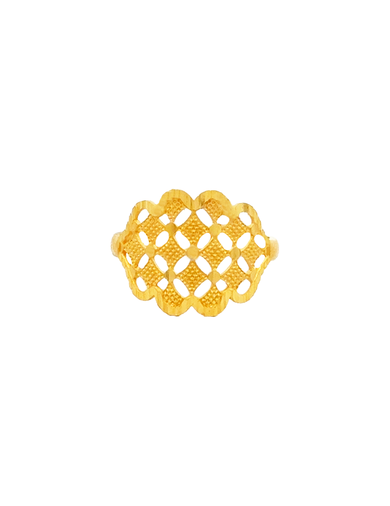 Honeyflare Gold Ring - 22 Karat
