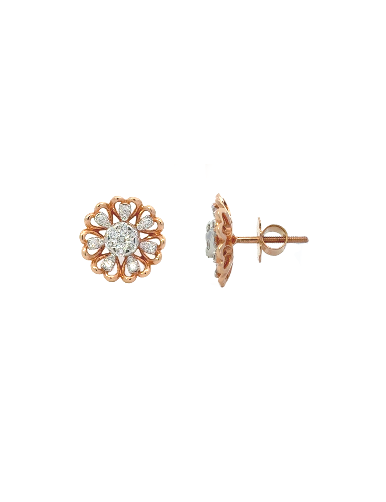 Diamond Earrings - 18 Karat
