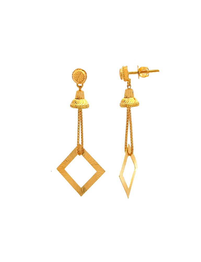 Gold Earrings 22 Karat