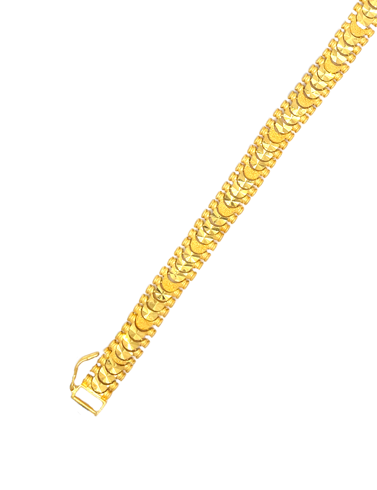 Gold Men's Bracelet 22 karat