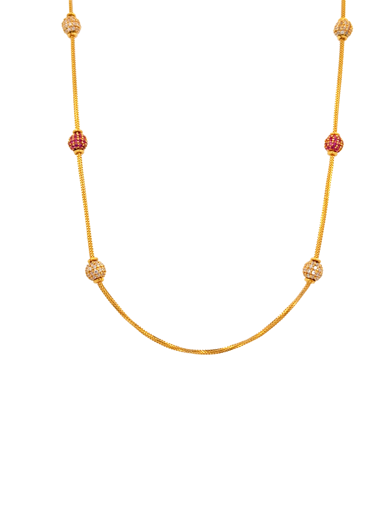 Fancy Gold Chain-22 Karat