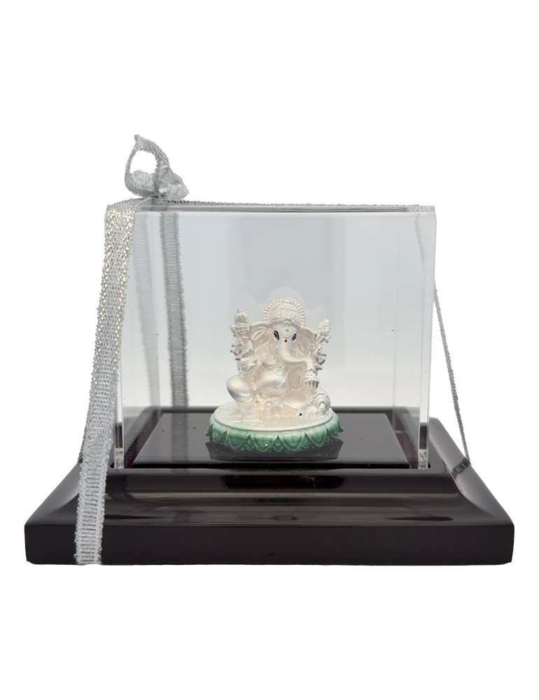 Ganesh Idol (999 Fine Silver)