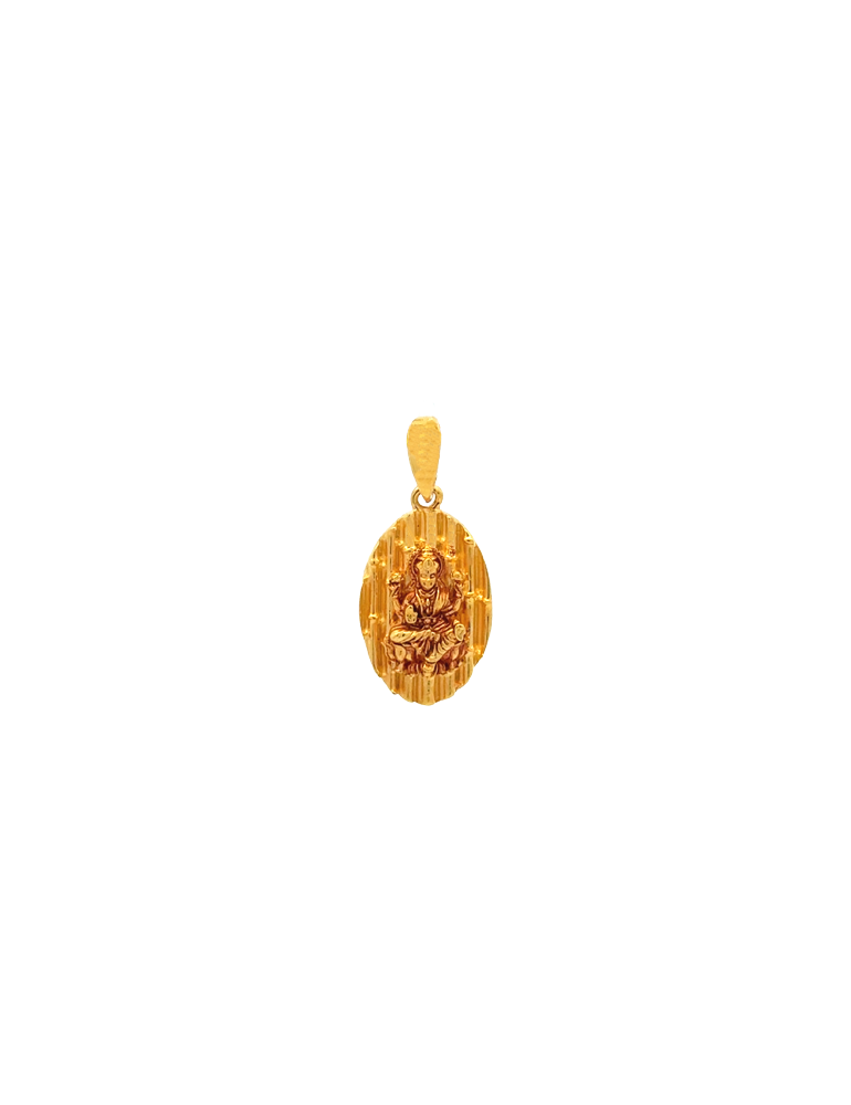 Gold Durga Maatha Pendant - 22K