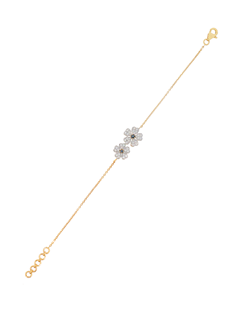 Ishani Bloom Diamond Bracelet - 18 Karat