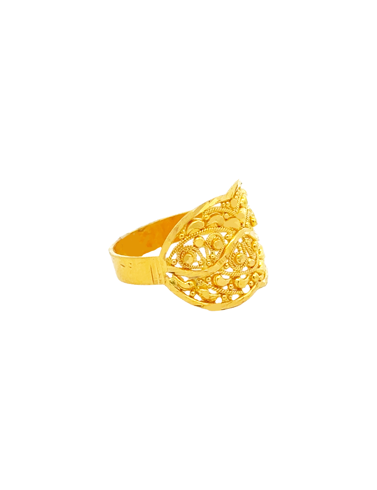 Swarnrekha Heritage Gold Ring 22 Karat