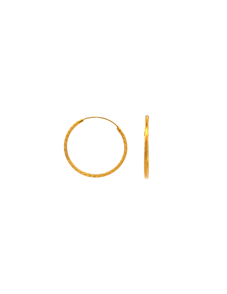 Gold Hoop - 22 Karat