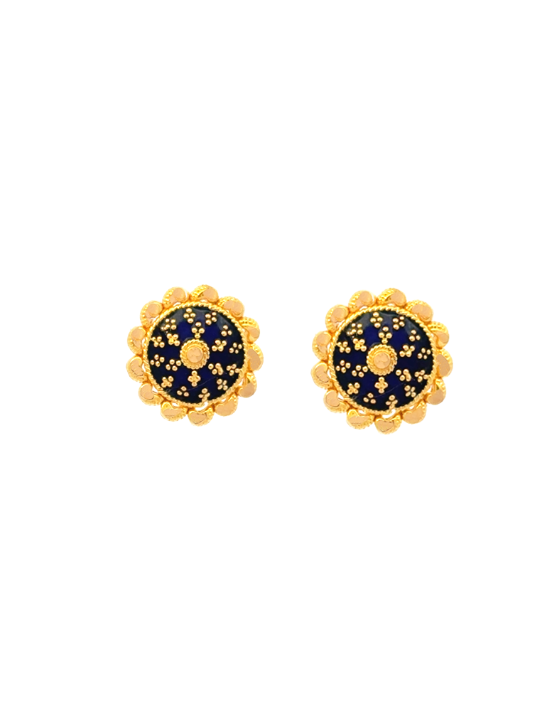 Gold Earrings 22 Karat