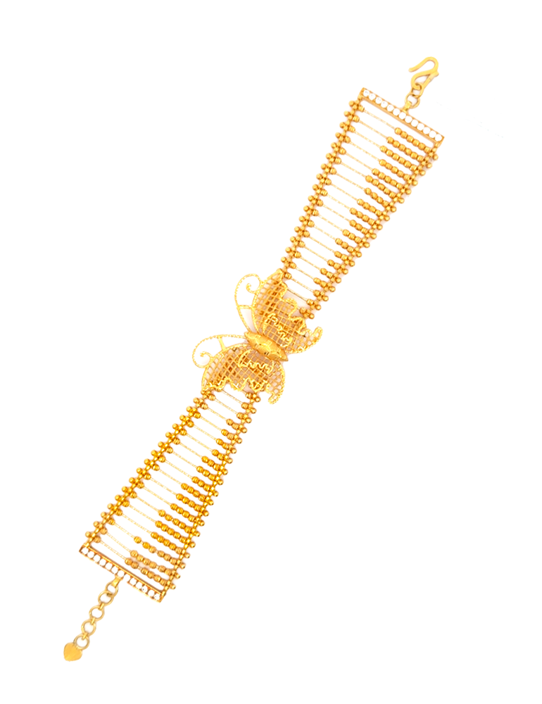 Gold Women's Bracelet - 22 Kt