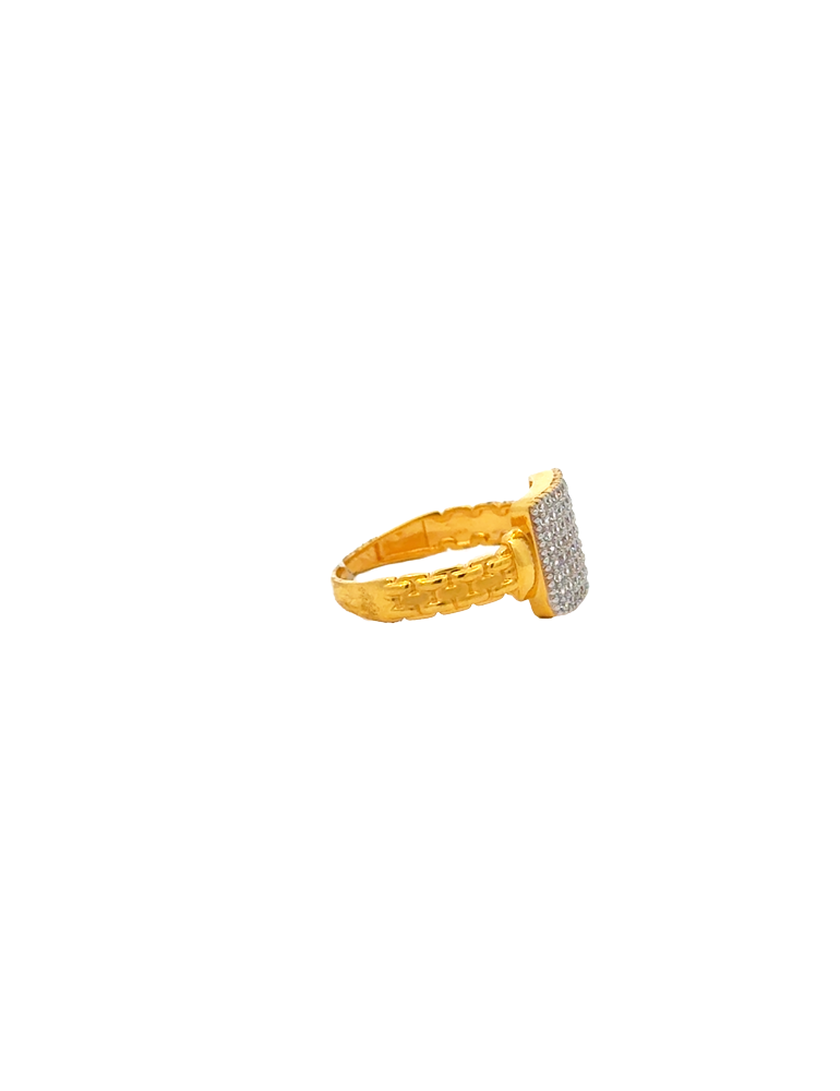 Gold Ladies Ring 22 Karat