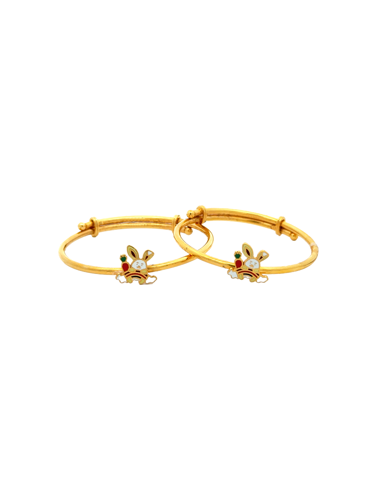 Gold Baby Bangle/ Bracelet 22 Karat