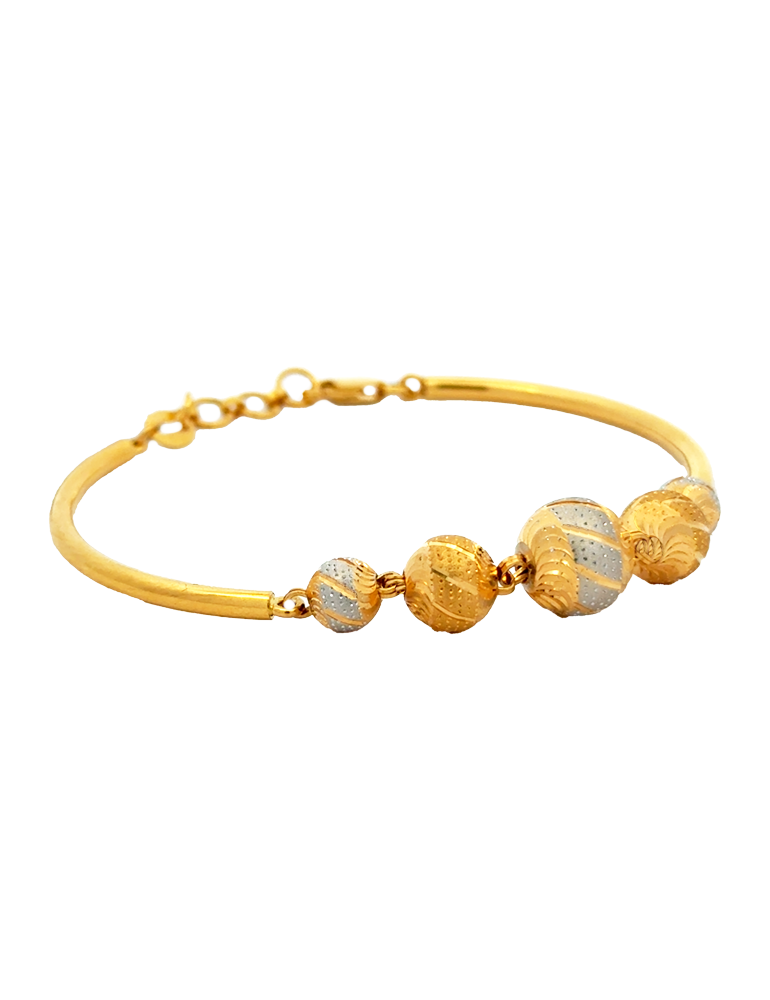 Gold Bangle Bracelet 22 Karat