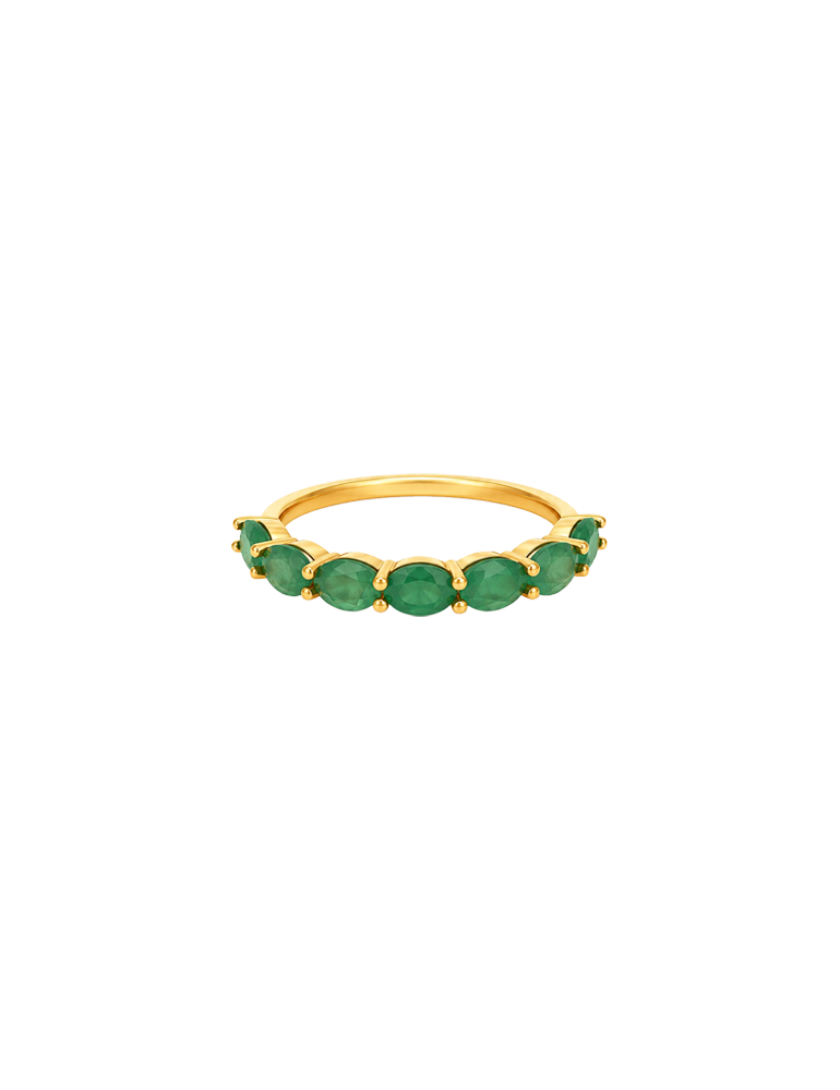 The Verdant Vine Ring - 22 Karat