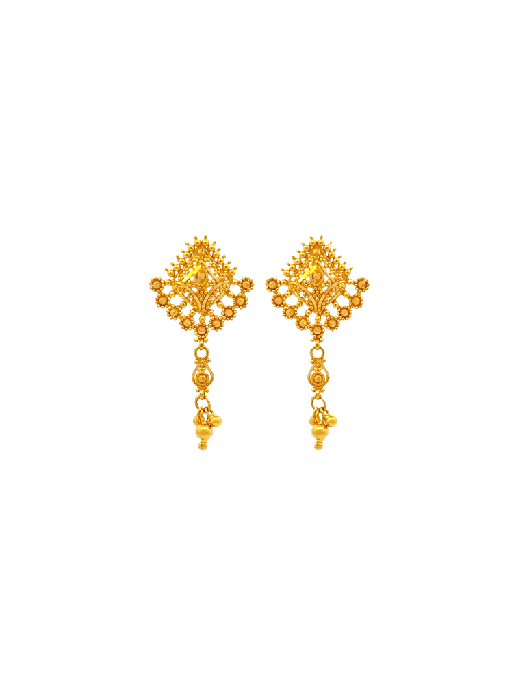 Gold Earrings 22 Karat
