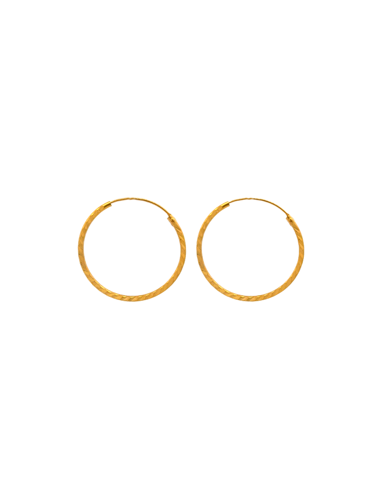 Gold Hoop - 22 Karat