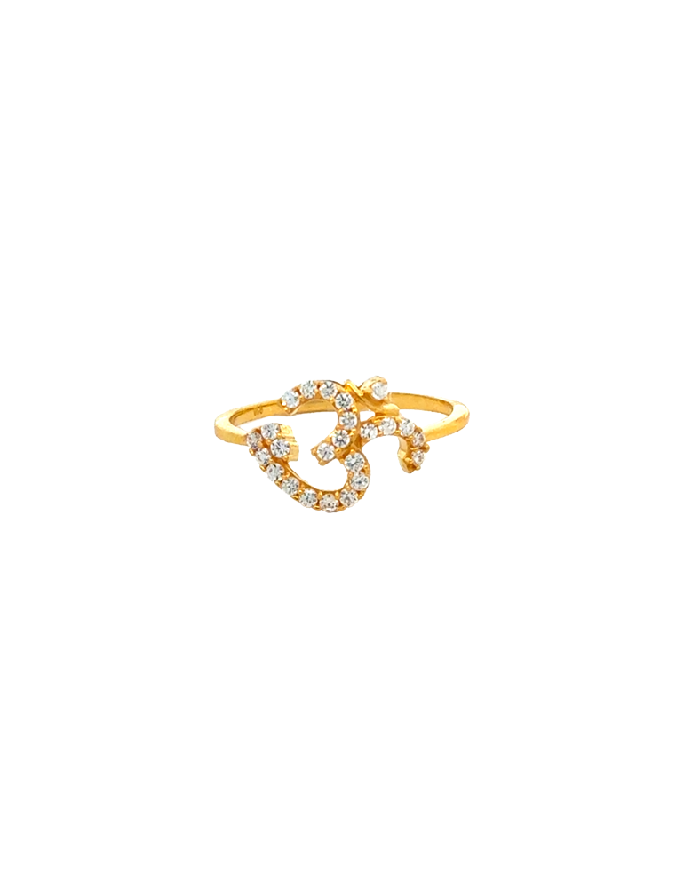 Omkara Elegance Ring 22 Karat