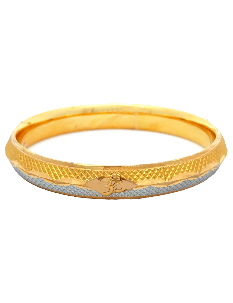 Gold Men's Kada 22 Karat