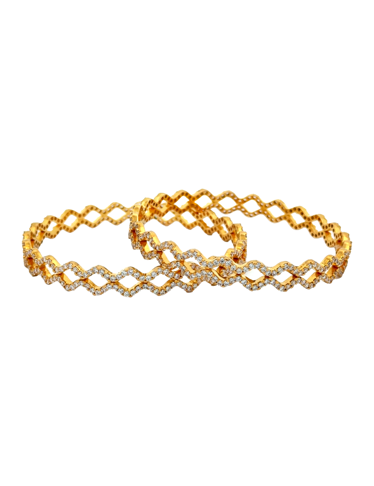 Gold Bangles 22Karat