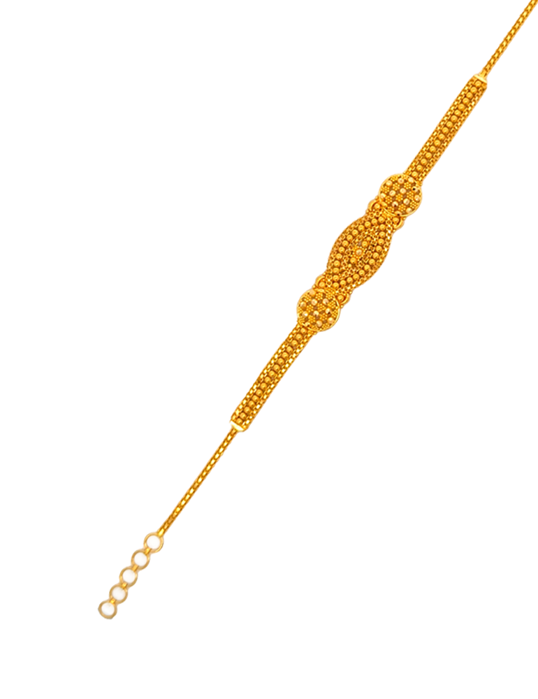 Gold Women's Bracelet - 22 Kt