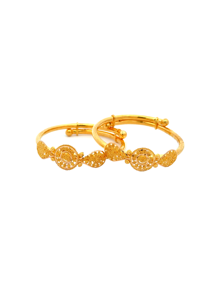 Gold Baby Bangle/ Bracelet 22 Karat