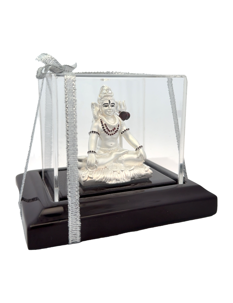 Lord Shiva Idol (999 Fine Silver)