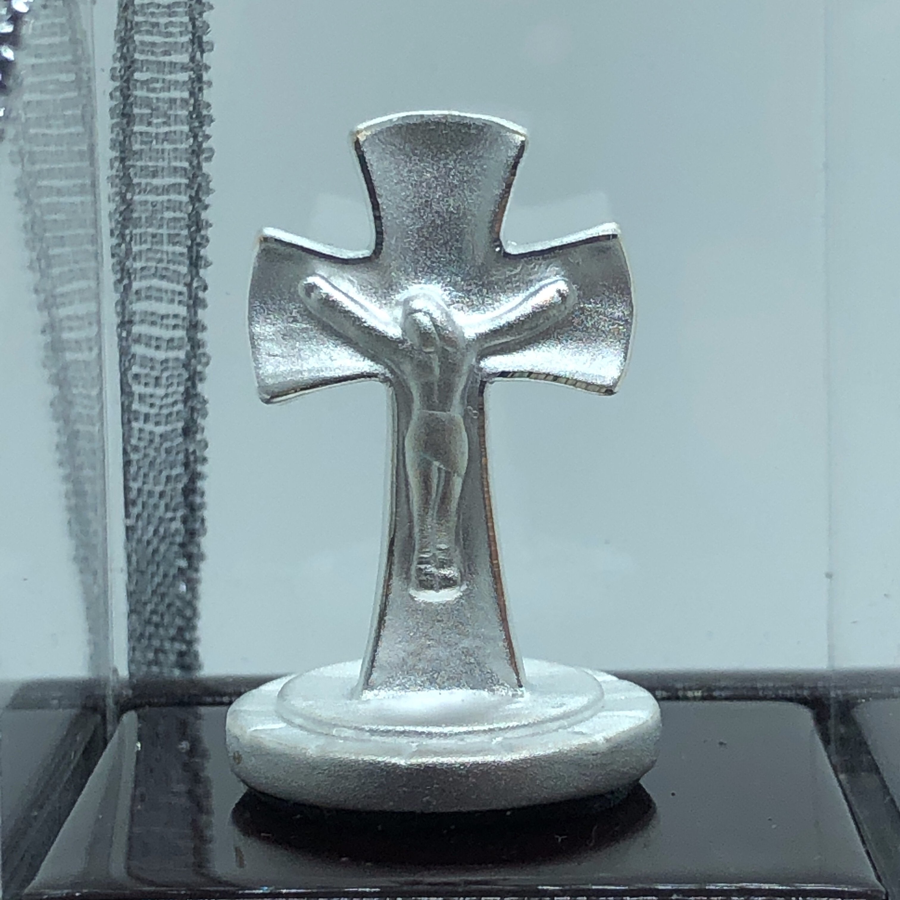 Jesus Crucifixion Cross (999 Fine Silver)