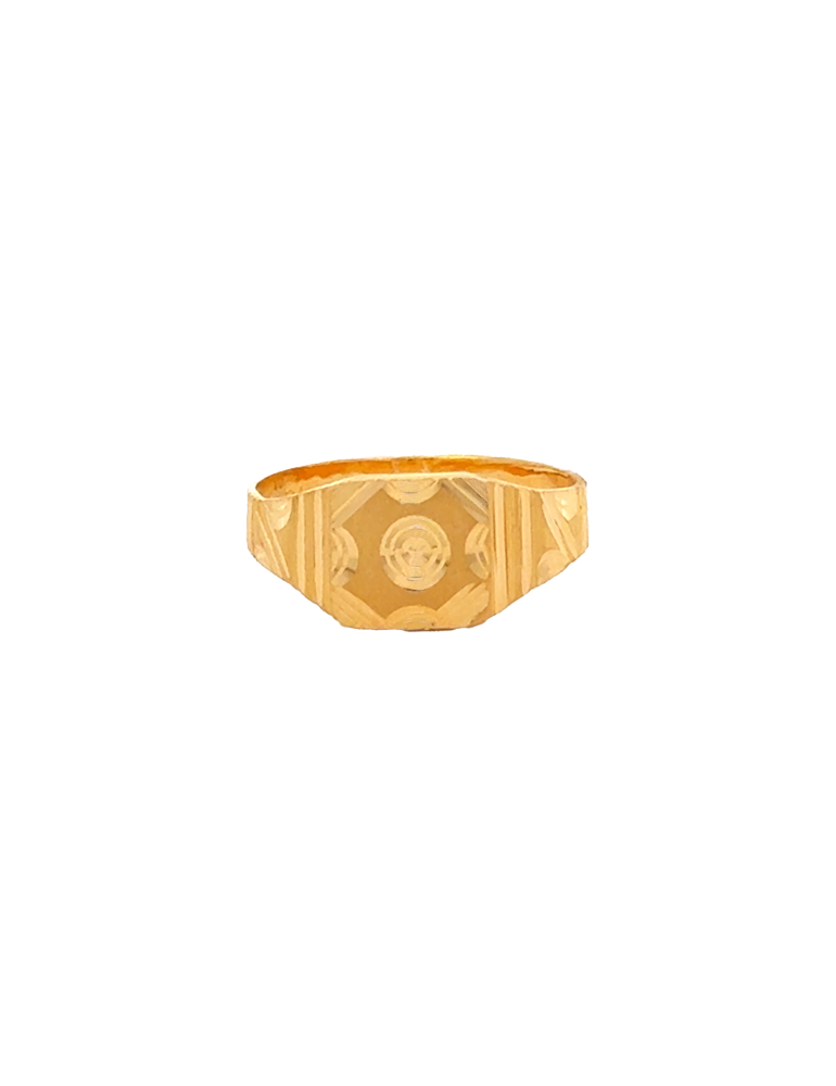 Gold Baby Ring 22 Karat