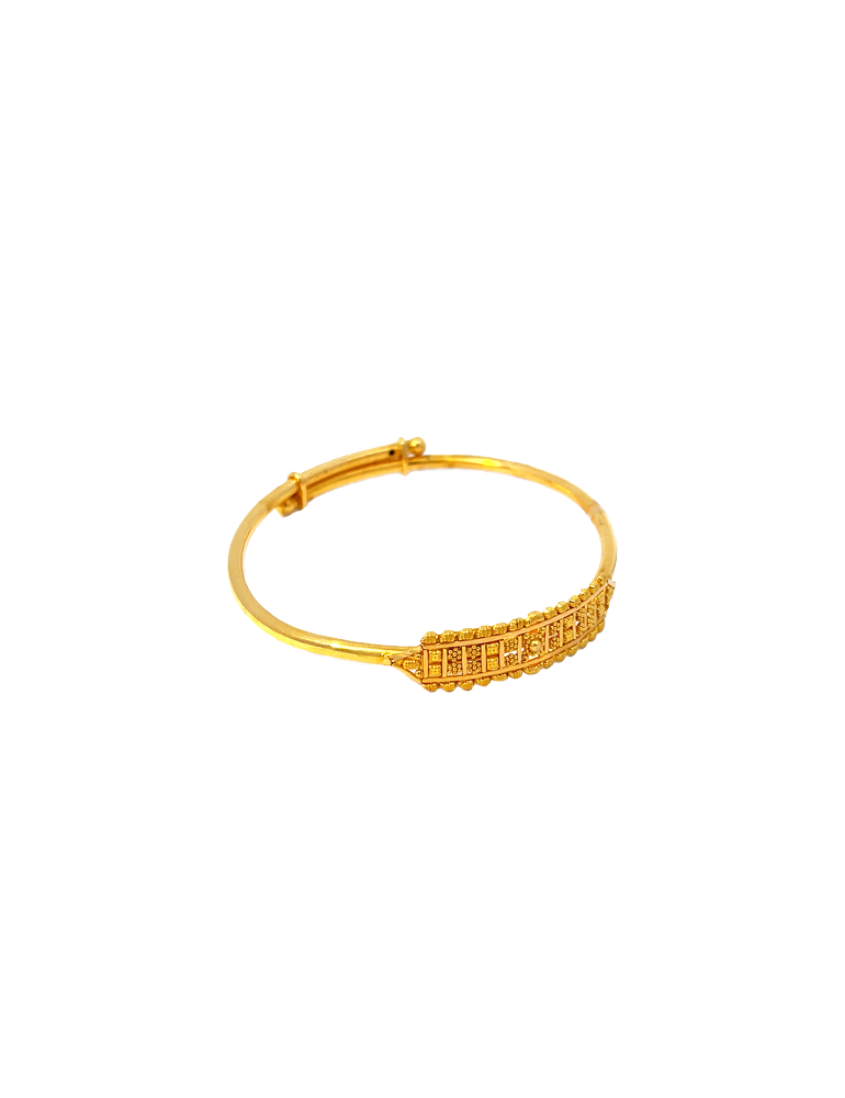 Gold Baby Girl Bangles 22 Karat