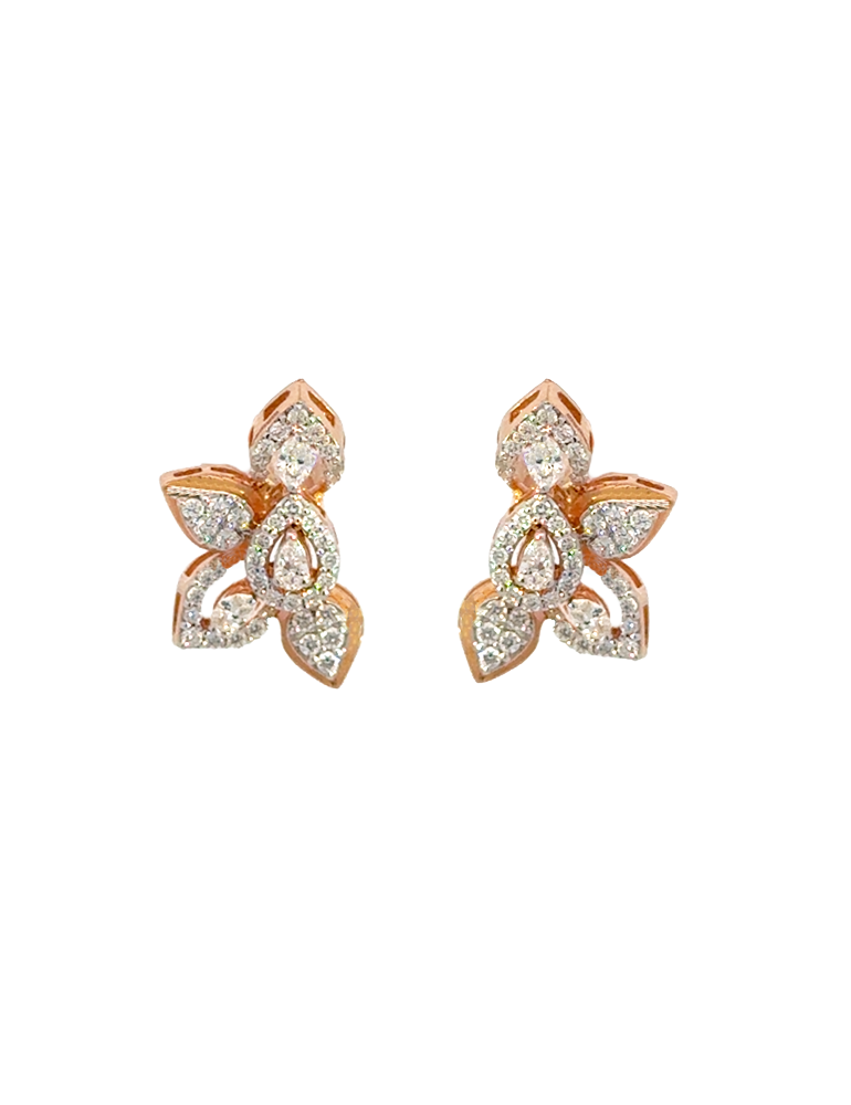Diamond Earrings -18 Karat