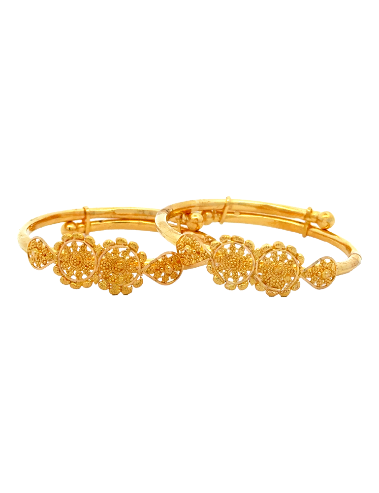 Gold Baby Bangle/ Bracelet 22 Karat