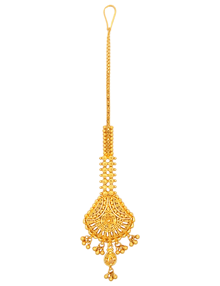 Svarna Lahari Maang Tikka - 22 karat