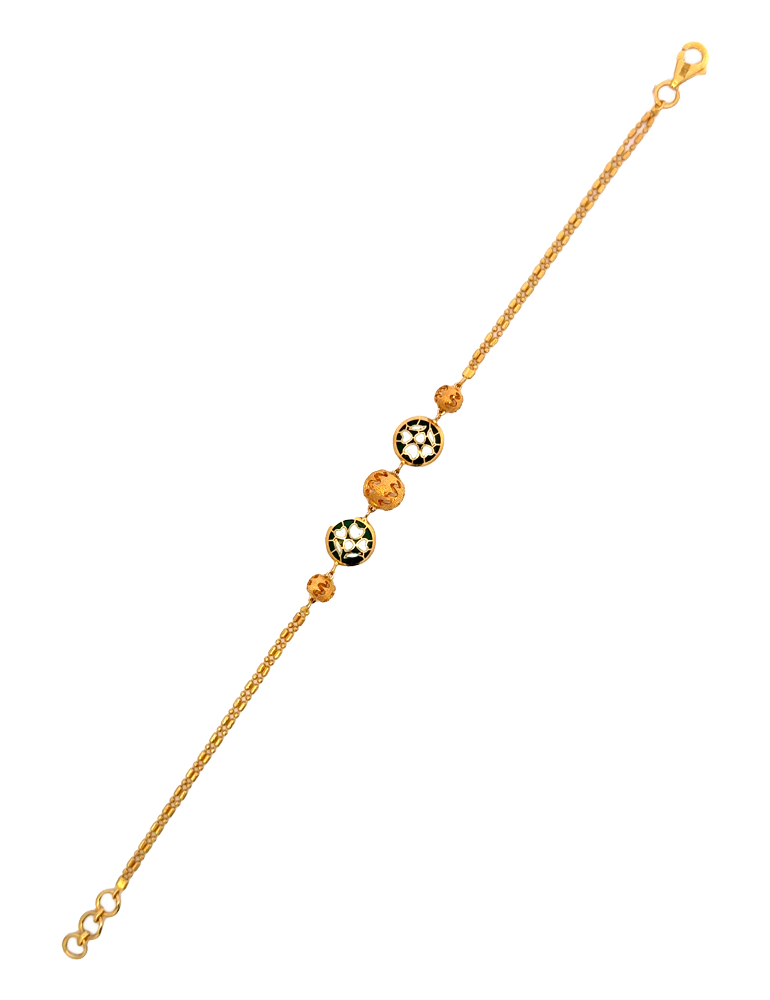 Gold Women's Bracelet - 22 Karat