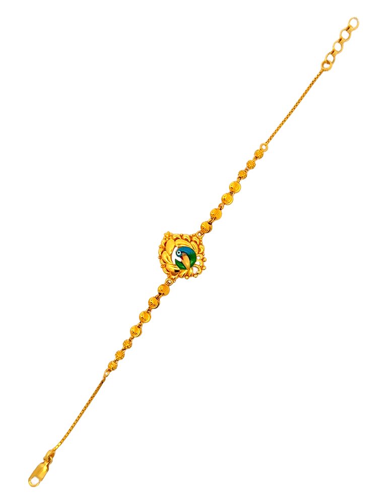 Gold Women's Bracelet - 22 Kt