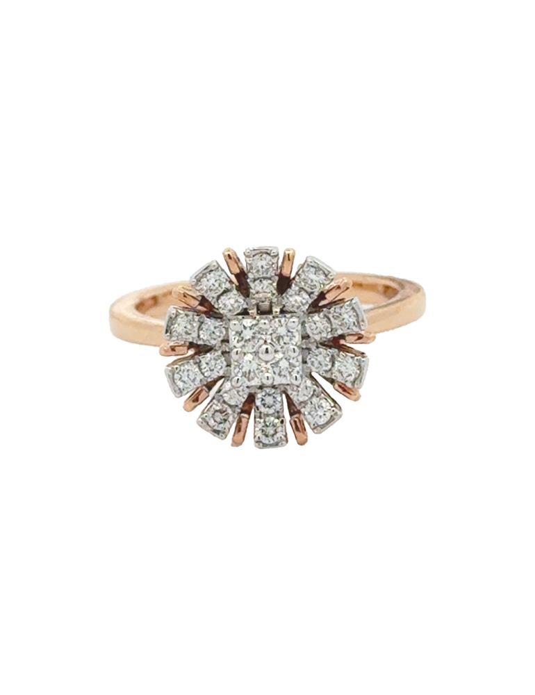 Lady's Rosé 18 Karat Fashion Ring
