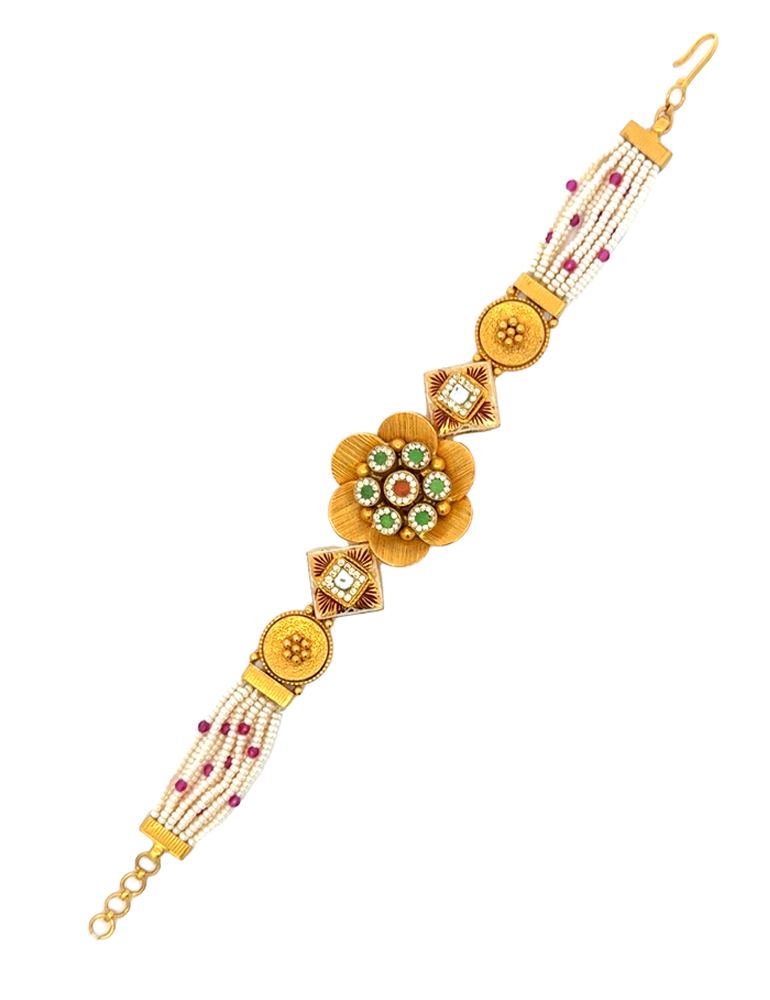 Gold Women's Bracelet - 22 Kt