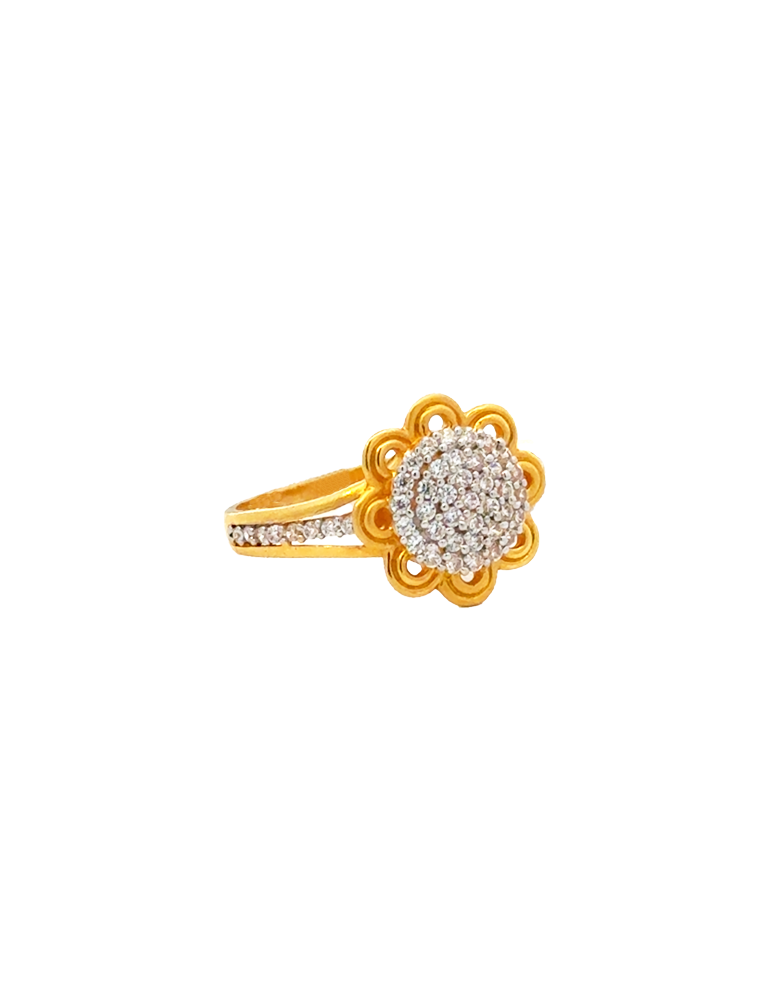 Gold Ladies Ring 22 Karat