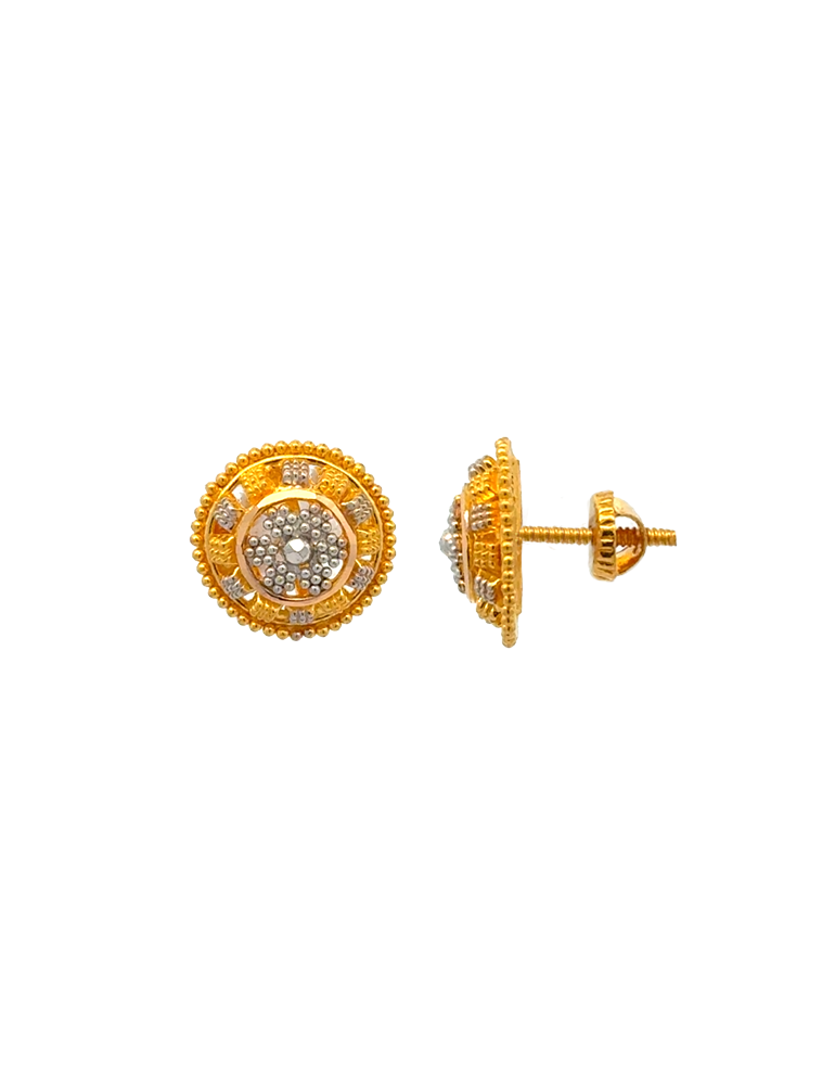 Gold Earrings 22 Karat