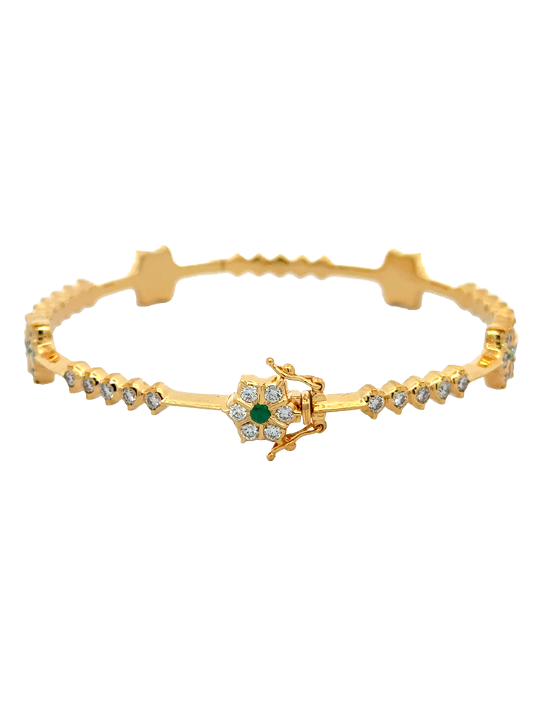 Diamond Bangle - 18 Karat