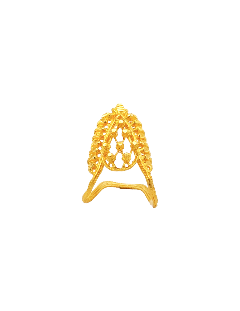Gold Vanki Ring 22 Kt