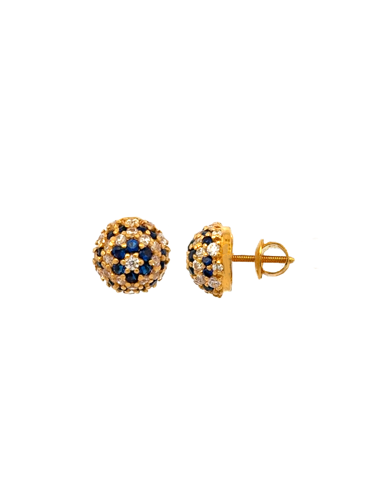 Gold Earrings 22 Karat