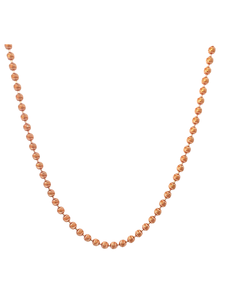 22 Kt Rose Gold Chain