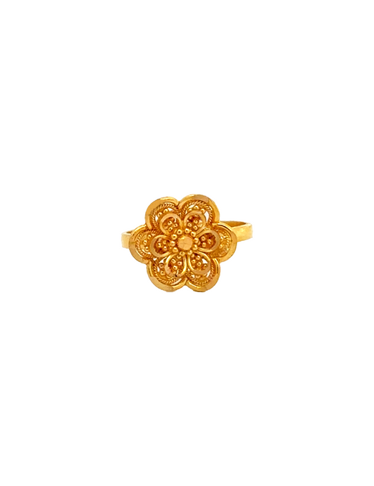 Gold Baby Ring 22 Karat