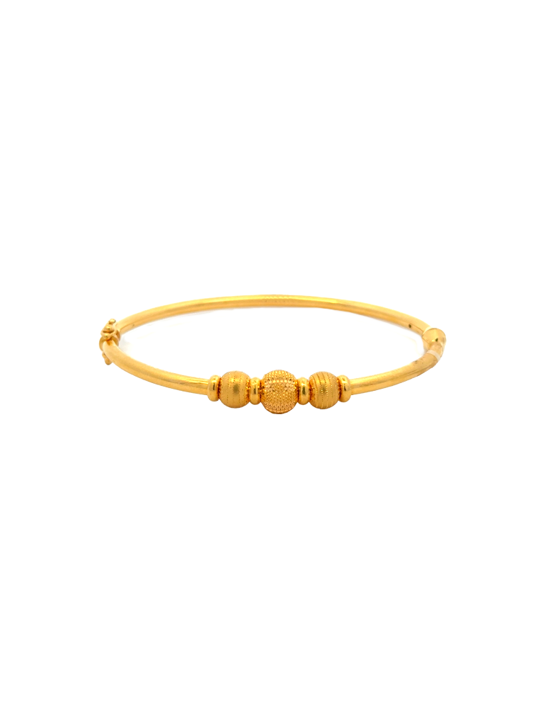 Gold Bangle Bracelet 22 Karat
