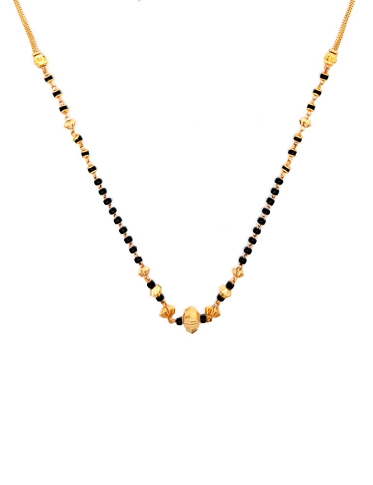 Gold Mangalasutra 22 Karat