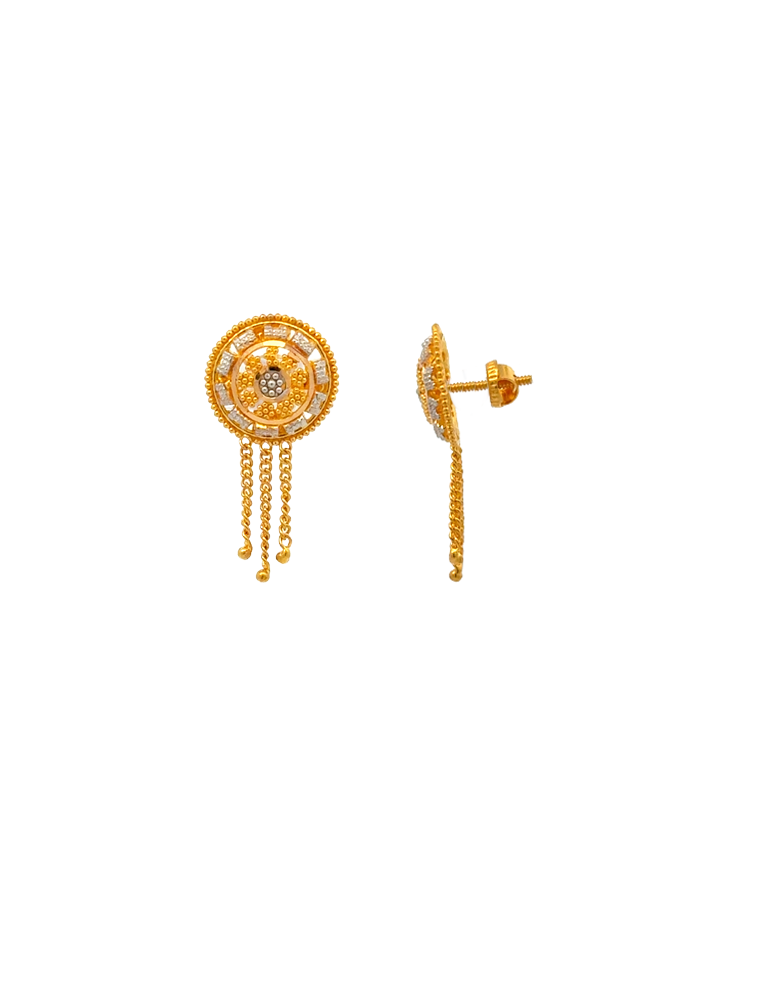 Gold Earrings 22 Karat