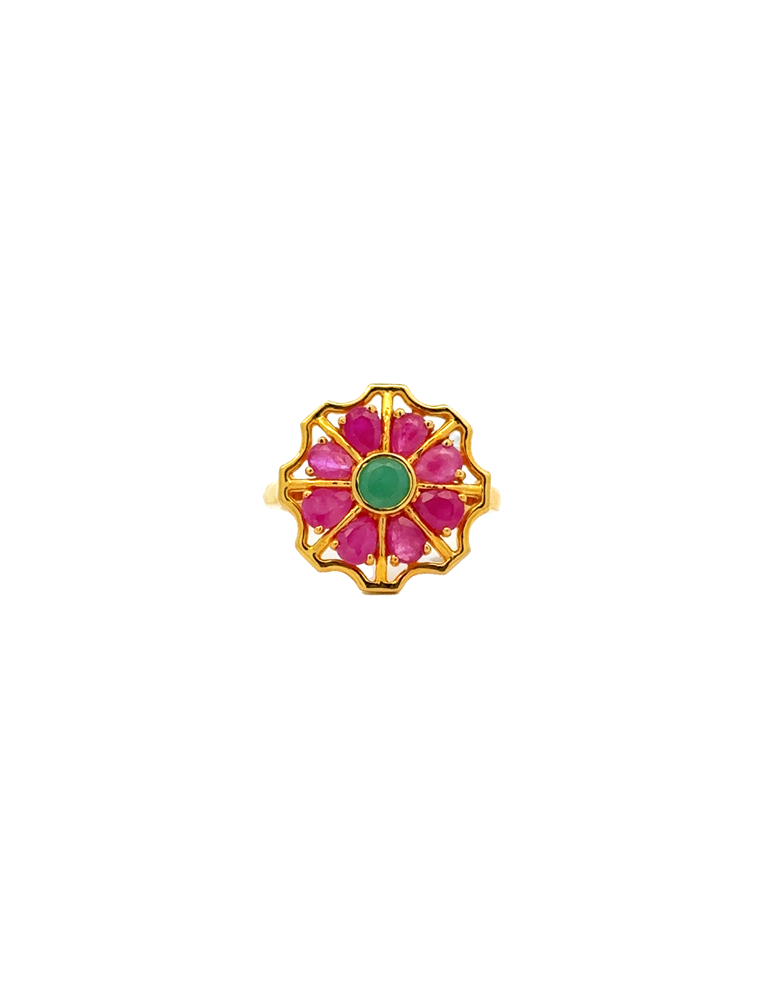 Traditional Gold Ring 22 Kt