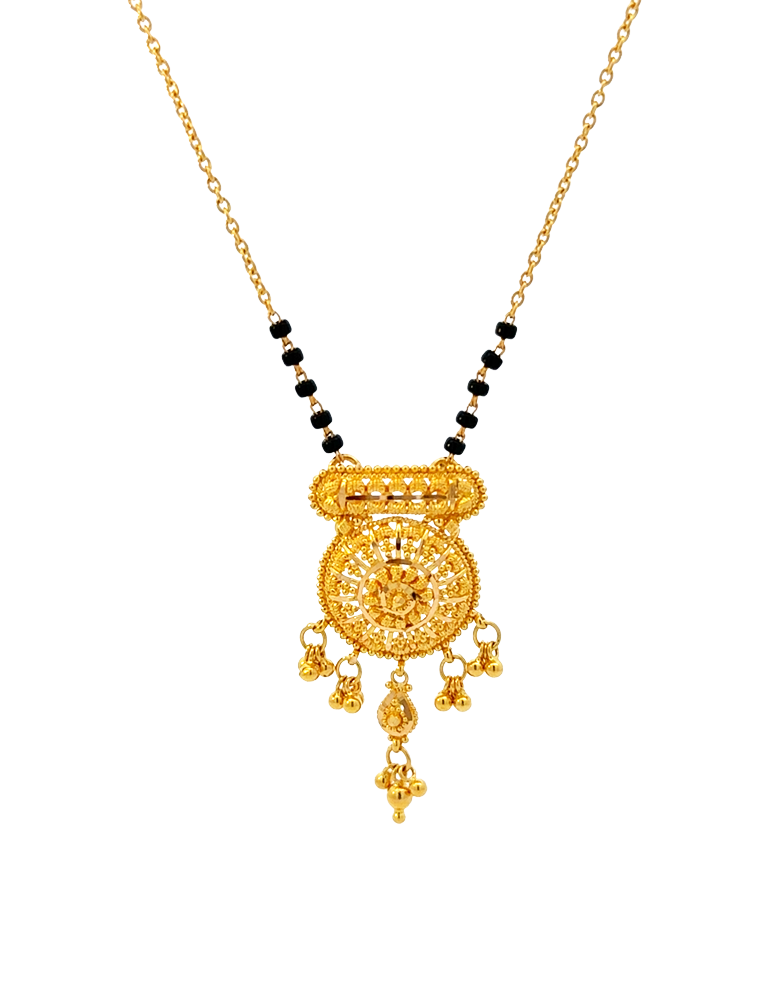 Gold Mangalsutra 22 Karat