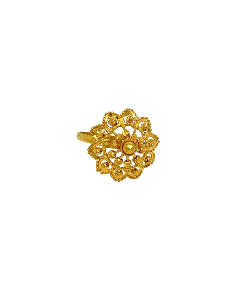 Gold Ladies Ring 22 Karat