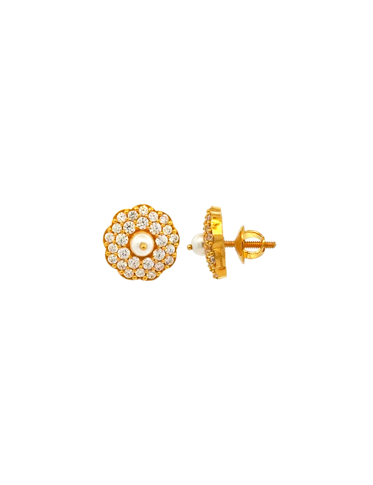 Gold Earrings 22 Karat