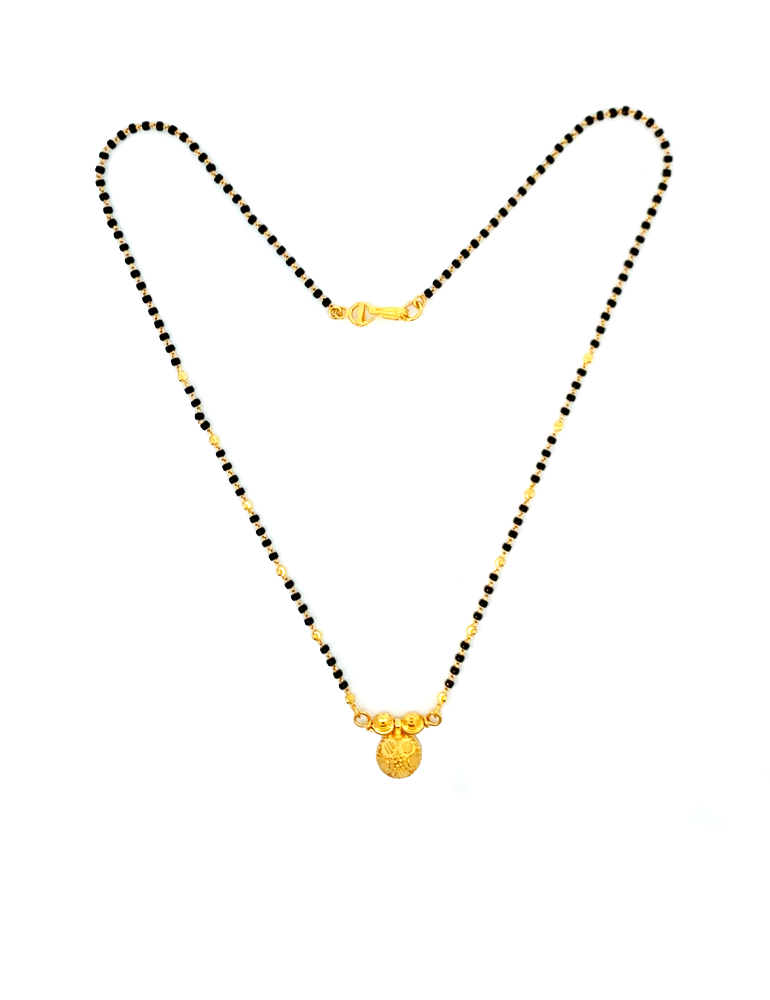Gold Mangalsutra 22 Karat